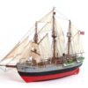 occre fram houten scheepsmodel 1:85