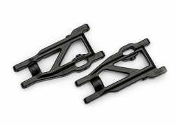 traxxas suspension arms, black, front/rear (left & right), heavy duty (2) trx3655 blk