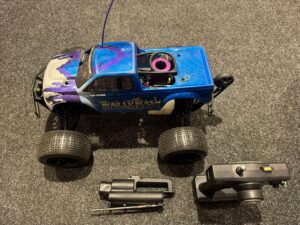 hpi savage nitro monster 1/8 truck rtr!