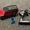 traxxas trx 4m 1/18 scale and trail crawler land rover 4wd electric truck (zonder accu en lader) in een nette staat!