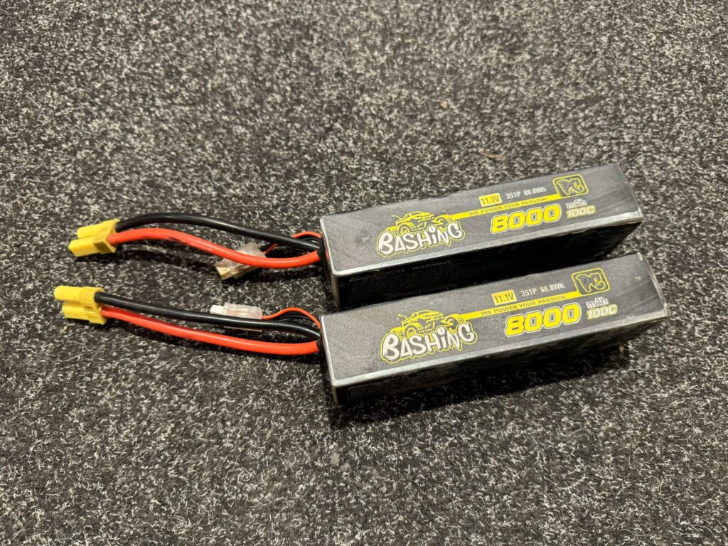 2x gens ace bashing series 8000mah 11.1v 100c 3s1p lipo batterij – ec5 stekker (versie 2025)