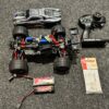 traxxas e revo 1/16 vxl monster truck compleet met accu's (opknapper / geen garantie / niet compleet)!