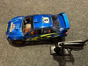 hpi wr8 3.0 2001 wrc subaru impreza rtr (gebruikt maar in orde)!