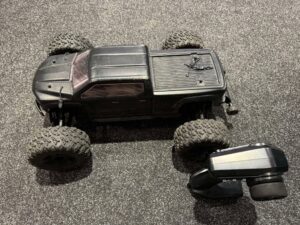 arrma big rock crew cab 4×4 v3 3s blx brushless monster truck rtr compleet met 3s lipo batterij in een nette staat!