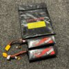 2x gens ace 8500mah 14.8v 60c 120c 4s1p pvc hardcase lipo met xt90 stekker ideaal voor traxxas x maxx 8s en traxxas xrt 8s (gebruikt maar in orde) met lipo zak!