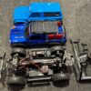 traxxas trx 4 sport crawler rtr + savox servo 46kg + aluminium velgen met proline banden + 2e body + hobbywing fusion 1800kv se + traxxas bluetooth module