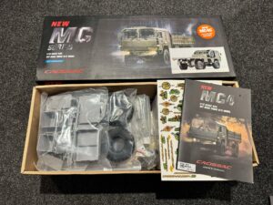 cross rc crawling kit mc4 c 1/12 truck 4x4 helemaal nieuw ingeruild (niet gebouwd)!