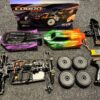 serpent cobra srx8 e 1/18 brushless buggy rtr (gebruikt)!