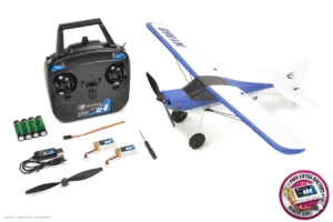 ez wings mini cub rtf blue 450mm 1+1 li po battery usb charger ez wings mini cub 450mm vliegtuig rtf blauw – v761 12v2b