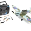 ez wings spitfire mk ii 450mm vliegtuig rtf geel met 2x batterij en usb lipo lader (nummer 1 om te beginnen)!