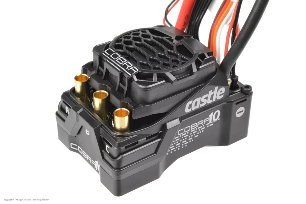 castle creations cobra 10 6s max 25.2v max, 8a peak bec