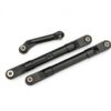 traxxas toe links, molded composite, 98mm (88mm center to center) (black) (2)/ steering link (1) trx9027