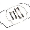 traxxas sway bar kit (front and rear) (includes front and rear sway bars and adjustable linkage) trx9098