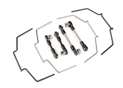 traxxas sway bar kit (front and rear) (includes front and rear sway bars and adjustable linkage) trx9098