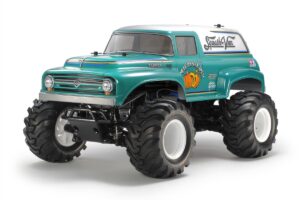 tamiya offroad 1/10 squash van 4wd gf 02 rc auto (met motor en regelaar) rc squash van 4wd gf 02