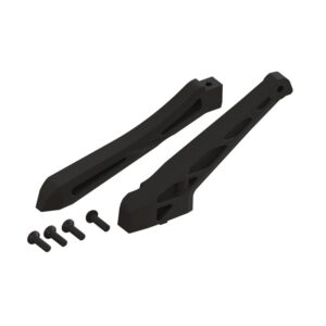 arrma hd chassis brace set, short ara1525