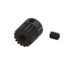 pinion gear 16t mod 0.5 cnc 3.2mm bore ara2028