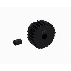 arrma pinion gear 27t mod 0.5 cnc 3.2mm bore ara2178