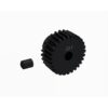 arrma pinion gear 28t mod 0.5 cnc 3.2mm bore ara2179