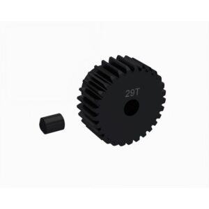 arrma pinion gear 29t mod 0.5 cnc 3.2mm bore ara2180