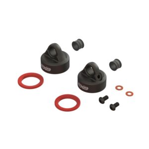 arrma aluminum emulsion shock cap (2) ara330812