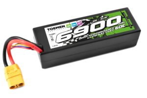 toemen modelsport power racing 60c 6900mah 3s 11,1v hardcase lipo batterij met xt90 stekker