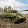 trumpeter 1/16 m4a1e8 sherman easy eight 1/16 bouwpakket