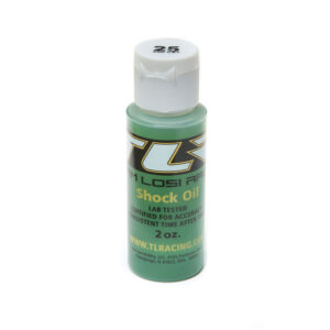 tlr silicone shock oil 25wt 250cst 2oz tlr74004